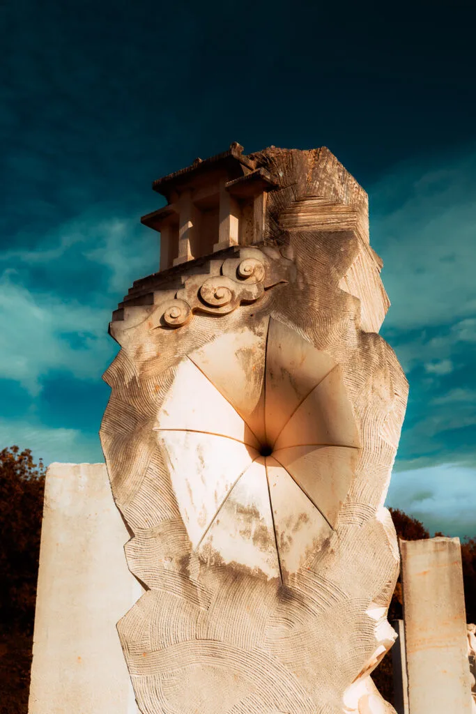 Le Son du Vent, sculpture acoustique de la Galaxie des Pierres Levées à Port-d’Envaux